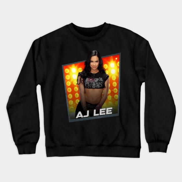 AJ Lee/////Card Game Concept Design Crewneck Sweatshirt by NYOLONG.ART